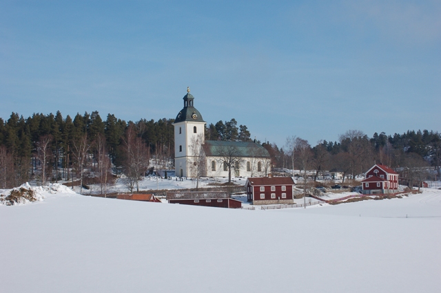 Tryserum Church, near Valdismarvik, Sweden